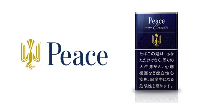 ピース・アロマ・クラウン・100’s・ボックス