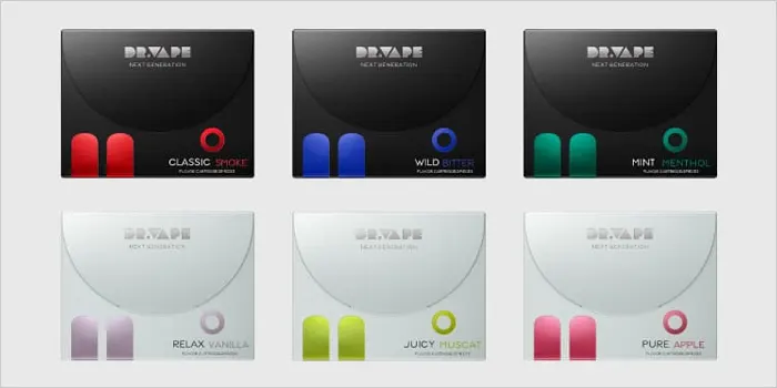 ドクターベイプ2のカートリッジの画像