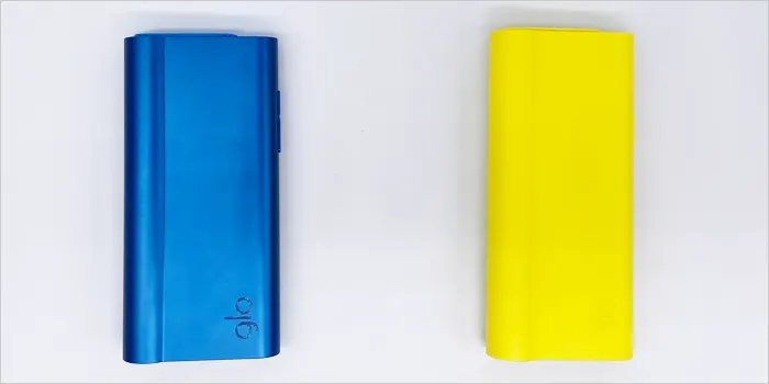 グローハイパーエアとグロープロスリムの実機画像