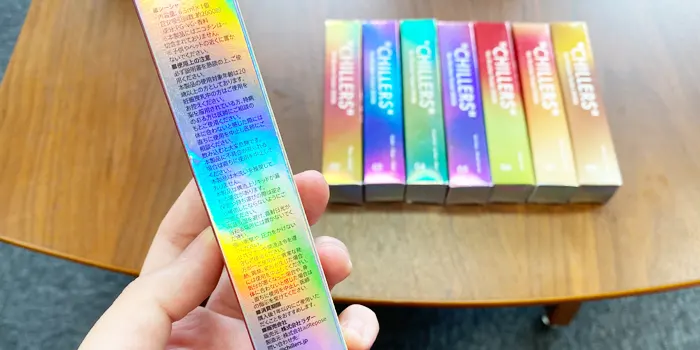 チラーズのパッケージの画像