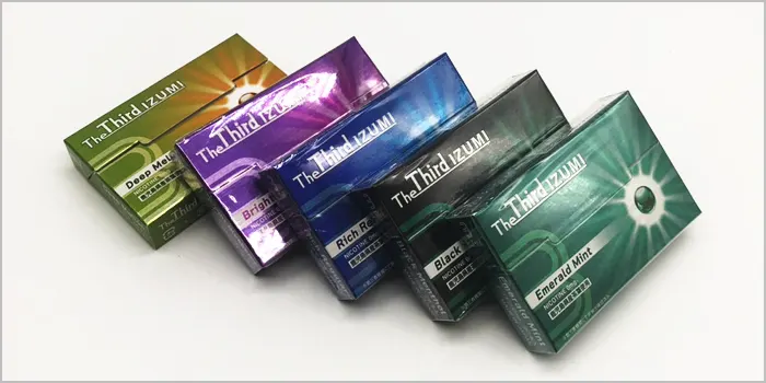 ザサードイズミのフレーバーを並べた画像