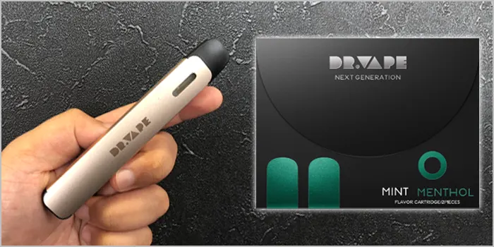 ドクターベイプ2のフレーバーカートリッジのミントメンソール
