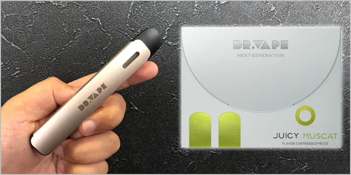 ドクターベイプ2のフレーバーカートリッジのジューシーマスカット