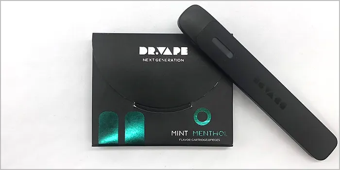 ドクターベイプ2とミントメンソールを並べた画像