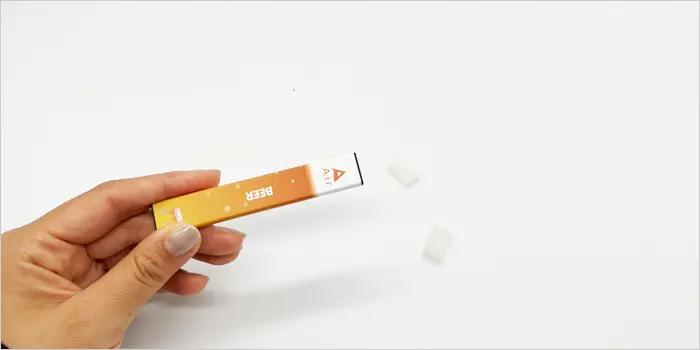 エアーミニのキャップを外した画像