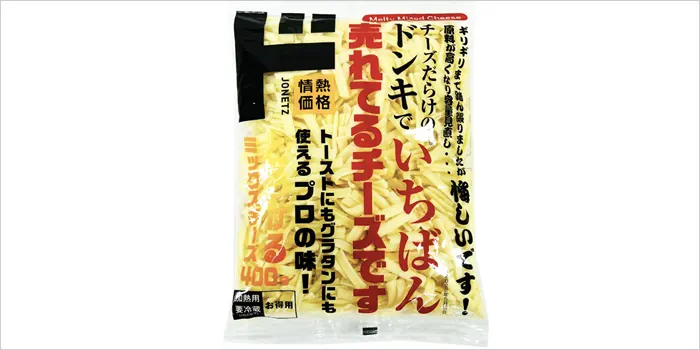 とろけるミックスチーズ400gの画像