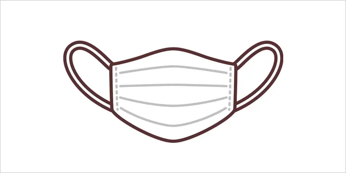 マスクのイラスト