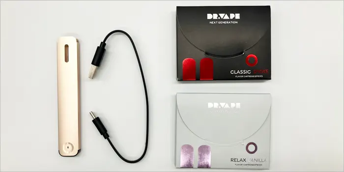 ドクターベイプ2本体・充電ケーブル・カートリッジ