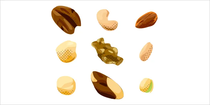 ナッツのイラスト