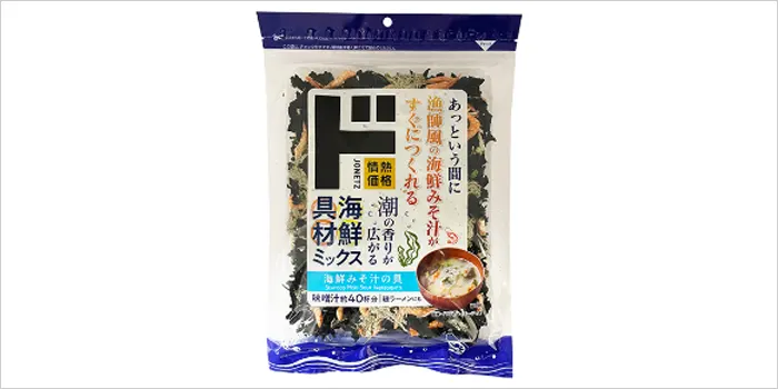 海鮮みそ汁の具