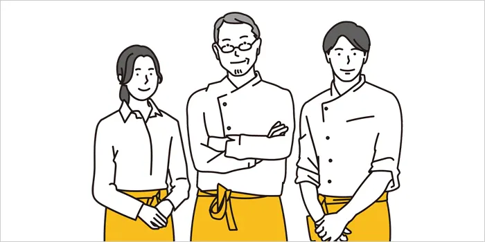 シェフのイラスト