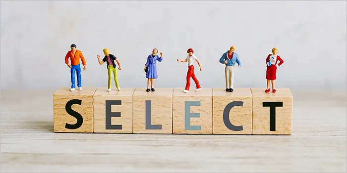 セレクトの文字