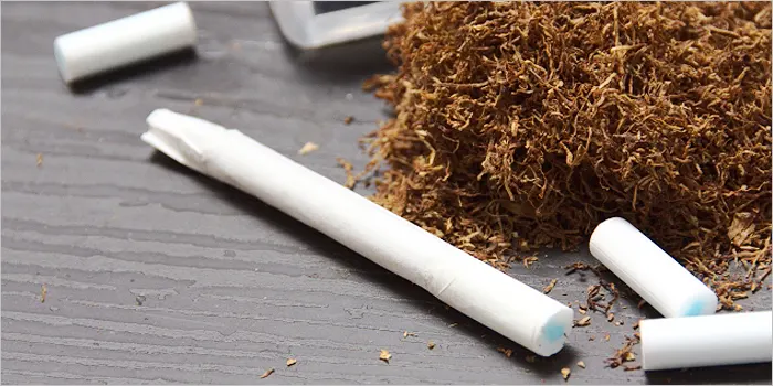 フィルターが入った手巻きタバコ