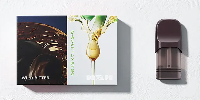 ドクターベイプ3「ワイルドビター Β-カリオフィレン入り」のパッケージ