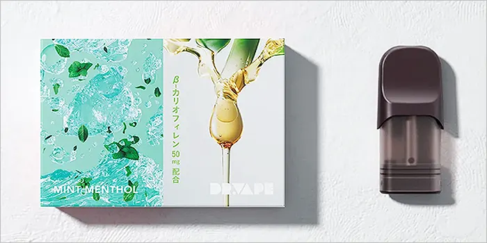 ドクターベイプ3「ミントメンソール Β-カリオフィレン入り」のパッケージ