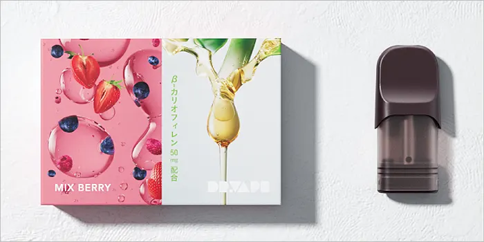 ドクターベイプ3「ミックスベリー Β-カリオフィレン入り」のパッケージ