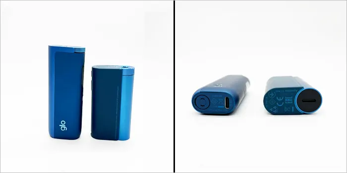 グローハイパープロ・グローハイパーX2を並べた