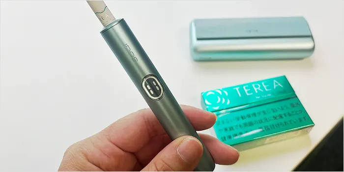 ポーズモード中のアイコスイルマアイプライ