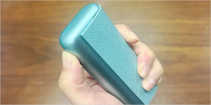 アイコスイルマアイプライムの電源を入れる