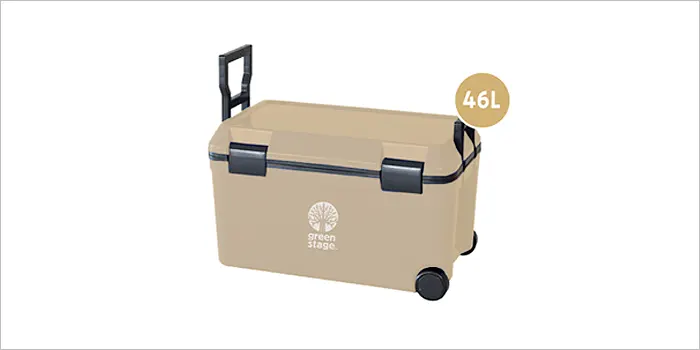 タイヤ付きクーラーボックス