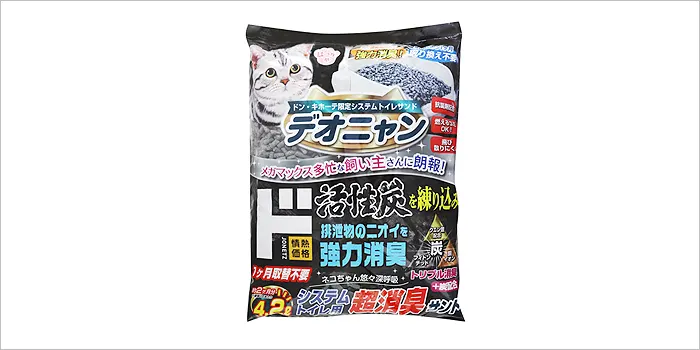 情熱価格 デオニャン システムトイレ用超消臭サンド4