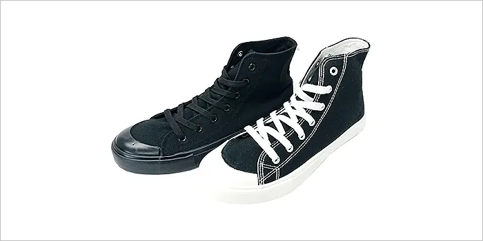 ハイカット キャンバススニーカー