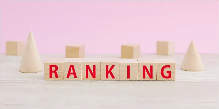 ランキングの文字が書かれたブロック