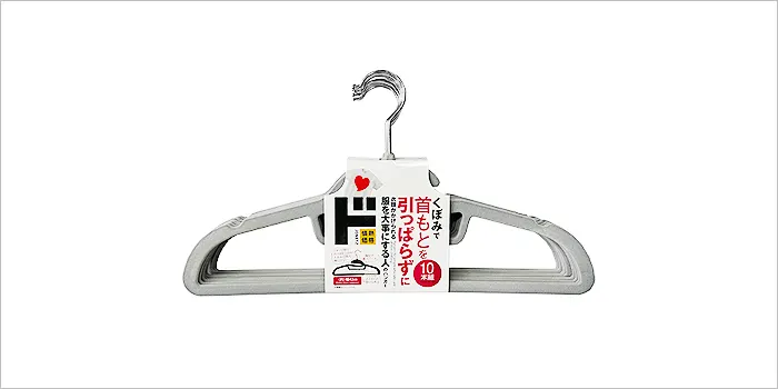 情熱価格 服を大事にする人の為のハンガー10本組
