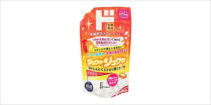 情熱価格 食器用泡スプレーつめかえ 800mL