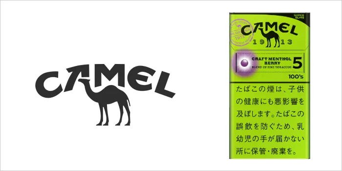 キャメル・クラフト・メンソール・ベリーカプセル・5・100’s・スリム