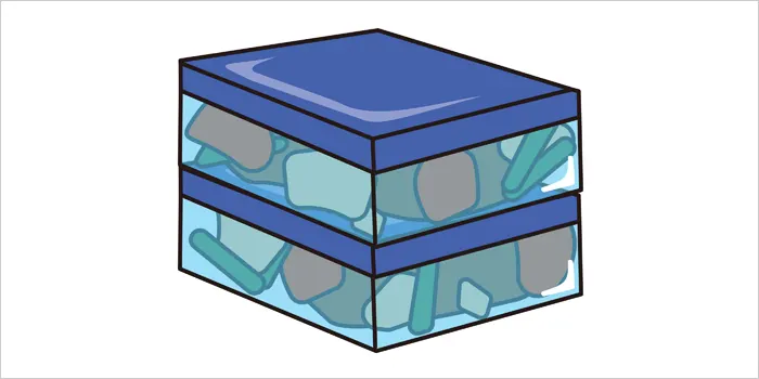 フードコンテナのイラスト