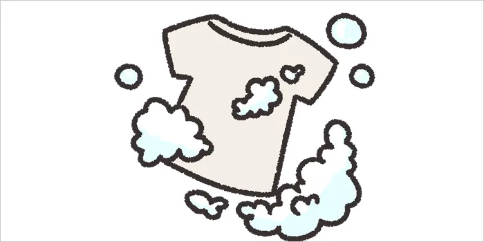 洗濯物のイラスト