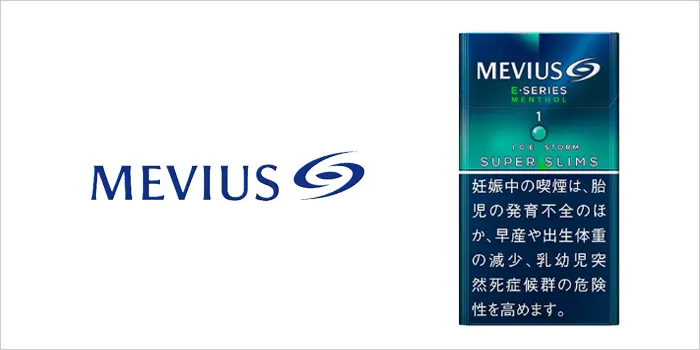 メビウス・Eシリーズ・メンソール・アイスストーム・ワン・100・スリム