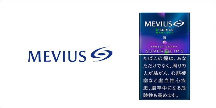 メビウス・Eシリーズ・メンソール・オプション・パープル・5・100’s・スリム